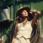 Nathalie Kelley Instagram - A little glimpse of the magic that was my @santabarbaramag cover shoot! What dream to work with all these talented people! New issue feat my cover and interview out now! Our feature was shot on location at the ecological @turtleconservancy Twin Peaks Ranch in Ojai. Photographed @samidrasin Produced @tweegasb Styled @laura_sophie_cox Dress @shopdoen Makeup @ginabrookebeauty Hair @888dre @artdeptagencyla @danielgibbingsjewelry @jesmaharryjewelry @wendyfostermontecito @savannahmorrowthelabel