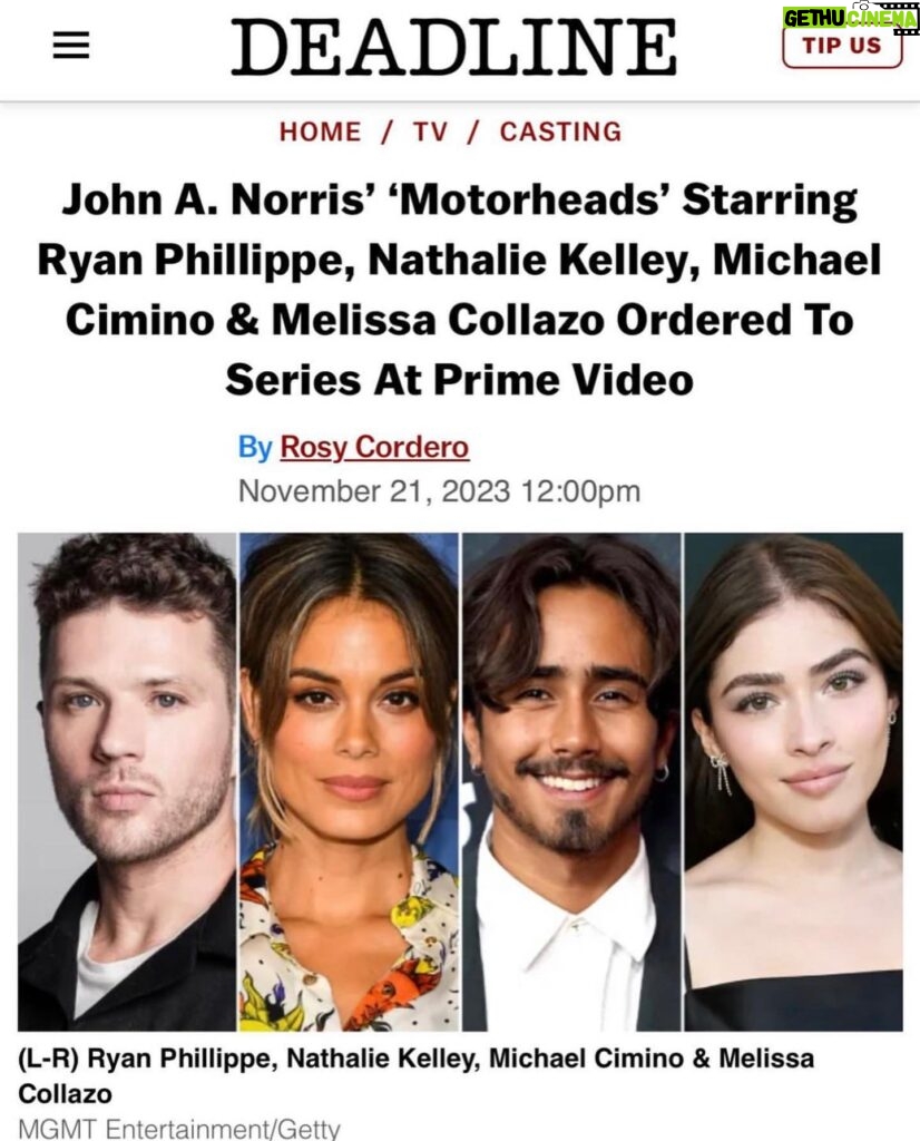 Nathalie Kelley Instagram - Very excited to get back to “work” with this talented group of humans! 💥