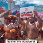 Nathalie Kelley Instagram - I’m in Brasilia at the 19th annual Acampamento Terra Livre, the largest Indigenous gathering in Brazil. The main demand is “Demarcação” or Land Back! Aside from their legitimate claim to their territories as The Original Peoples of this country, there is a strong ecological argument for their land rights too. Everywhere that Indigenous people have had their territories formally recognized - there is higher biodiversity and higher rates of reforestation. Sadly their very existence and ways of life are being threatened by extractive industries like mining, agro-business which both cause deforestation and contamination of their rivers. @midiaindigenaoficial are the first Indigenous led media collective in the country, and are covering this event on the ground. Their work is a crucial part of the movement. PLEASE consider donating via the link in my bio to support these wonderful and dedicated Indigenous story-tellers. Even a little goes a long way here. Thank you in advance for your support. 💪🏽 SEM DEMARCAÇÃO NO HÁ DEMOCRACIA! 🎥 thank you to @levitapuia for helping me film 🙏🏽