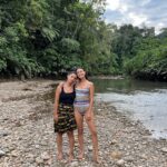 Nathalie Kelley Instagram - When I first came across @ninagualinga and her incredible work a few years ago, the idea of visiting her in her village of Sarayaku was a distant dream. That dream was recently made a reality when I was invited to celebrate @ninagualinga’s 30th bday surrounded by her friends, family and ayllu (community). What a privilege for @andresalonso7 and I to wake up and drink Guayusa with her mama, and listen as she interpreted our dreams and shared her wisdom. What bliss to swim in these crystalline waters and appreciate the beauty of a primary rainforest, lovingly managed by the Kichwa community. I know our respective Quechua and Kichwa ancestors were and still are connected by language and culture and by a shared reverence for Pachamama… thank you @ninagualinga @helenagualinga @inayusiren for welcoming me to Sarayaku, the first of many trips I hope to make you this magical part of the Amazon. 🔹And thank you @andresalonso7 for saying yes to this trip of a lifetime. The image of you drinking chicha will be forever embedded in my memory 😂.