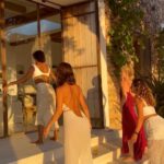 Nathalie Kelley Instagram - Welcome the the Matriarchy! In a Matriarchal society there’s no war or mindless consumerism because our time is instead spent enjoying the feminine qualities of rest, nourishment, pleasure. On this day @ebyanzanini taught us the art of temple dancing… this is what our world could look like if men just politely backed off their need for power and shared the resources and decision making with the feminine… does this video appeal to you? Let’s make this vision a reality… also @ebyanzanini had some very exciting courses starting this week on sacred feminine studies and dream work. I highly recommend learning from her, I could sit at her feet and soak up her beauty and wisdom for all my days…