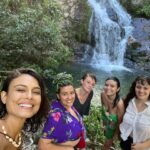 Nathalie Kelley Instagram - ( Portuguese abaixo) 🦋Butterflies, allies, flowers, sacred waters. I will always remember this trip with my film-maker sisters to the sacred homeland of the Ava-Canoeiro people, singing in the car, mourning the soy monocultures, while dreaming of new stories to create a new future. 🦋 Borboletas, aliadas, flores, águas sagradas. Sempre vou me lembrar dessa viagem com minhas irmãs cineastas para a terra sagrada do povo Ava-Canoeiro, cantando no carro, lamentando as monoculturas de soja, enquanto sonhamos com novas histórias para criar um futuro novo. 🦋