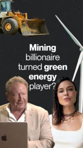 Nathalie Kelley Instagram - All eyes are on world leaders at COP28 in the hope that they’ll bring about a desperately needed phase-out of fossil fuels. But, where will we get our energy from in the future? We sent @natkelley to interview Andrew Forrest, a billionaire mining magnate from Australia who is pushing for green hydrogen as a clean energy solution, despite its debated inefficiencies and water impact. Forrest’s numerous business ventures have caused climate change, however he’s now entirely changed course, and has committed to achieving real zero in his mining operations and through the @wearepositivepower Can the biggest polluters be part of the solution?