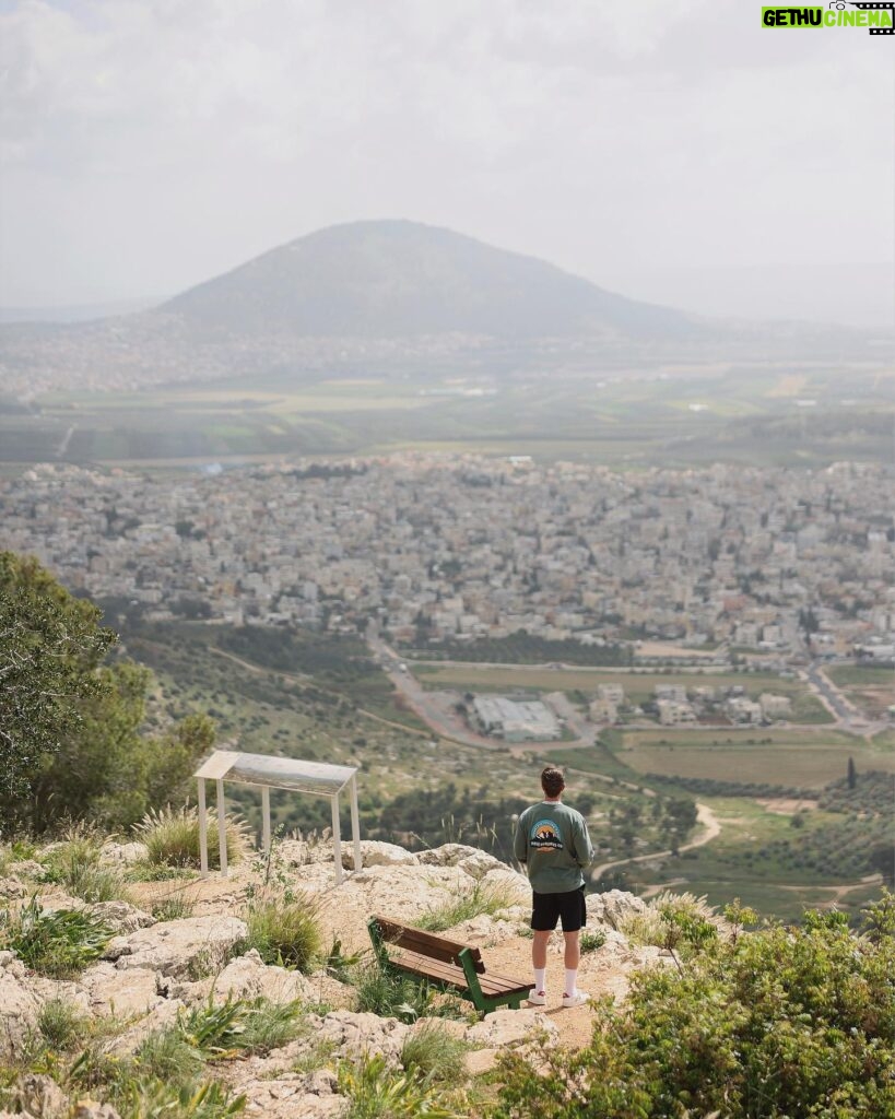 Nathaniel Buzolic Instagram - In the distance stands Mount tabor. At the foot of either side of this mountain sits two villages. On one side Elisha the prophet would raise a widows son from the dead (2nd kings 4) on the other side of the mountain hundreds and hundreds of years later Jesus would also raise a widows son from the dead (Luke 7) Elisha would pray to God to heal the Boy and God would Rise him from the dead. Jesus on the other hand would speak to the boy as he was led away in a funeral and simply say “arise” and the boy would. Power of God, Proof of Jesus.