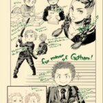 Navia Robinson Instagram – :’) @392_mikuni is a brilliant artist who turned us into comic book characters again. I’m floored!! Zoom in, look at the details, stay awhile… :O

Episodes 103, 104, and 105 of Gotham Knights are depicted here (and 
available to stream on The CW or @hbomax *wink wink*)