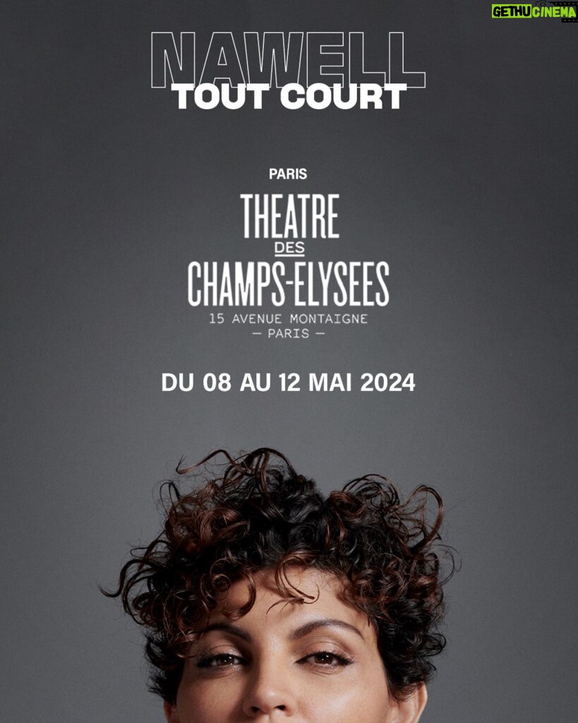 Nawell Madani Instagram - Voilà, c’est le retour! Impatiente de vous retrouver. Je ne vais pas dire que c’est le spectacle de LA MATURITÉ même si j’ai failli l’appeler comme ça 🤦🏽‍♀️ En gros plus envie de faire semblant…avec ce spectacle je serai plus VRAIE que jamais ( j’ai failli l’appeler comme ça aussi 😓) Une version de moi encore plus BRUTE ( ce titre la aussi j’y ai pensé) Moi même face à vous pour vous divertir ♥️ Nawell tout court ( à votre service) Merci au grand Jean Baptiste MONDINO pour cette photo et à toute l’équipe! Merci @fasmer_insta pour le design 🔥 On part sur la route avec @agapeprod.fr dans l’unique but de vous faire kiffer 🙏🏽 INFOS DANS MA BIO ⬆️