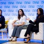 Nazanin Boniadi Instagram - I attended @oneyoungworld to share my journey in activism, but left having learned far more than I could possibly impart. While dictators are platformed at the UN, this summit belongs to the young leaders of the world who are impacting positive change. Courage surrounded me as I joined fellow panelists Hasina Safi, Nazanin Zaghari-Ratcliffe, @marziehhamidi.official to discussed the plight of Afghan and Iranian women. Special thanks to moderator and OYW Managing Director @ellarobertson_ . After a powerful keynote by mental health advocate @lucyhale, I was honored to introduce delegate David Johnson to speak. At 24, he is not only in his final year of medical school, but also founder and president of @letsunpackitco, a youth led movement to build hope, end stigma and demand action to make mental health a reality for Caribbean youth. I also feel immensely empowered and filled with hope after an intimate discussion with leading delegates from across the world. Among them, @crystalasige (Member of Parliament Kenya), @samuelcogolati (Member of the Chamber of Representatives or Belgium), and Anxhela Bruci (anti-human trafficking advocate). These are not just the leaders of tomorrow, they are leading today! Which is why the future looks so bright.
