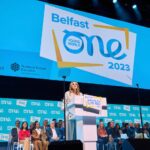 Nazanin Boniadi Instagram - I attended @oneyoungworld to share my journey in activism, but left having learned far more than I could possibly impart. While dictators are platformed at the UN, this summit belongs to the young leaders of the world who are impacting positive change. Courage surrounded me as I joined fellow panelists Hasina Safi, Nazanin Zaghari-Ratcliffe, @marziehhamidi.official to discussed the plight of Afghan and Iranian women. Special thanks to moderator and OYW Managing Director @ellarobertson_ . After a powerful keynote by mental health advocate @lucyhale, I was honored to introduce delegate David Johnson to speak. At 24, he is not only in his final year of medical school, but also founder and president of @letsunpackitco, a youth led movement to build hope, end stigma and demand action to make mental health a reality for Caribbean youth. I also feel immensely empowered and filled with hope after an intimate discussion with leading delegates from across the world. Among them, @crystalasige (Member of Parliament Kenya), @samuelcogolati (Member of the Chamber of Representatives or Belgium), and Anxhela Bruci (anti-human trafficking advocate). These are not just the leaders of tomorrow, they are leading today! Which is why the future looks so bright.