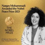 Nazanin Boniadi Instagram - Congratulations to #NargesMohammadi for receiving the 2023 #NobelPeacePrize. She is a fierce and persistent advocate for human rights in Iran and currently imprisoned for her courageous work. #WomanLifeFreedom