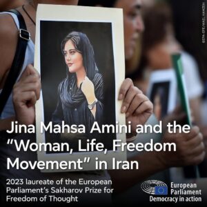 Nazanin Boniadi Instagram - The decision by the European Parliament to acknowledge Jina #MahsaAmini and the #WomanLifeFreedom movement with their 2023 Sakharov Prize is an important one. Keeping a light on the plight of the brave women and people of Iran who are risking everything for freedom, is a commitment to peace in the region and beyond. I hope they follow this acknowledgement with action to disempower the Islamic Republic and empower the Iranian people to achieve the freedom and democracy they are risking everything for.