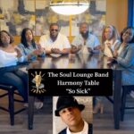 Ne-Yo Instagram - #HarmonyTable “So Sick” x Ne-Yo @neyo feat. The Soul Lounge Band Just before Ne-Yo’s concert, we sat down at the #HarmonyTable and had to put down the vocals for this one! We love the intricate harmonies in this song along with the smooth instrumentation. Much respect to Ne-Yo for penning this track. ✊🏾 Who doesn’t love this joint?! So Sick turns 18 years old this year. Released in 2005, So Sick became a worldwide hit topping charts in the US and abroad. 𝐕𝐨𝐜𝐚𝐥𝐢𝐬𝐭𝐬 𝐟𝐫𝐨𝐦 𝐥𝐞𝐟𝐭 𝐭𝐨 𝐫𝐢𝐠𝐡𝐭: Pam @pameladelynn Jackie @hautemuzik Sam @samdjames2 Brian @nupey99 (Vocal Producer) Tiffany @tlgills Court @courtsings #soulloungeband #livemusic #acapella #livevocals #neyo #neyonation #sosick #sosickchallenge #sosickoflovesongs #rnb #rnbmusic #rnbmoney #indianapolis #indy #vocals