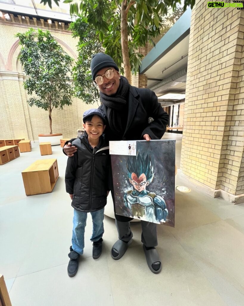 Ne-Yo Instagram - I met an incredible young artist and he blessed me with a painting of one of my all time favorite Dragonball Z characters!! PRINCE VEGETA FOR LIFE!!! Much love to @aran.artist KEEP GOING YOUNG SIR!! GREATNESS AWAITS! Much love to you and your beautiful family. And thanx again for the incredible painting!