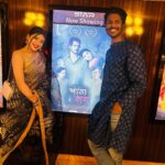 Neelanjona Neela Instagram - 2nd day of hall visit at cineplex… Shyamakabya Running successfully at cinema hall @neelanjona_neela