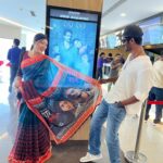 Neelanjona Neela Instagram - First day at cinema hall visit… Shyamakabya Running successfully…