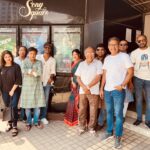 Neelanjona Neela Instagram - First day at cinema hall visit… Shyamakabya Running successfully…