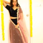 Neha Chowdary Endluri Instagram – 💙! Outfit: @demozastores 

#neha_nani #nehachowdary #swipe