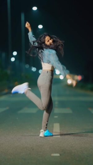 Neha Chowdary Endluri Instagram - Song mathram 🩵 
🎥 & 🎨 : @mukeshreddy89 
Team : @mukeshreddy89 @gangasaireddy94 

#neha_nani #reels #trending