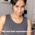 Neha Chowdary Endluri Instagram – Wet hair 🤍  #neha_nani #reels #nofilter #trending