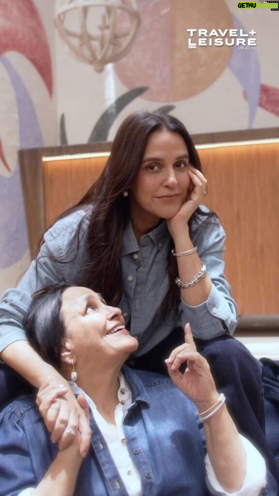 Neha Dhupia Instagram - Mothers weave magic spells! They don’t just teach us to dream, they light the fire within us, giving us the courage to find our voice and chase those dreams with all our hearts. After all, a Mother is Like No Other. For Travel Leisure India & South Asia’s upcoming digital cover in celebration of the upcoming Mother’s Day we get a glimpse of an incredible mother Bubbly Dhupia (@babsdhupia), along with her equally brilliant daughter, Neha (@nehadhupia). Stay tuned! Produced by Bayar Jain (@bayar.jain) Co-produced by Ishika Laul (@ishikalaul) Assisted by Muskaan Pruthi (@not_muskaan) Video by: Sanyam Purohit (@sanyampurohit) Photography by Manasi Sawant (@manasisawant) Styled by Meagan Concessio (@spacemuffin27) Assisted by Harshita Samdariya (@harshitasamdariya), Shreya Agrawal (@_shhreeyyaa) Styling Intern: Shravanee Patil (@shravaneeeeeeee) Hair by Rakshanda Irani (@rakshandairanimakeupandhair) Assisted by Fauziya Shaikh (@fauziya_glamup) Makeup by Sonic Sarwate (@sonicsmakeup) Wardrobe Courtesy: Marks & Spencer (@marksandspencerindia) Artist Management: Hardly Anonymous (@hardlyanonymous_2.0) Location: Luuma House, Mumbai (@luumahouse) #Tlindia #NehaDhupia #MothersDay #mothersdayspecial #mothersday2024