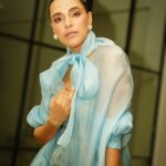 Neha Dhupia Instagram - Thank you @realbollywoodhungama for awarding me with THE MOST STYLISH MOULDBREAKING TALENT OF THE YEAR - FEMALE … When I was leaving home last night all dressed in my ice 🧊 blue outfit our baby girl said “ma you look like , ELSA “ … and I smiled back and said this Elsa Wil be home soon and tuck into bed with you. ♥️ Between being a princess in my baby girls eyes and breaking moulds jus by not trying to fit into any is where the magic 🪄 happens. . . Be urself , caus eventually that’s all that matters. Thank you @realbollywoodhungama @rohitkhilnani Neeraj sir @idohungama , Suleimaan sir @suleman_mobhani , Ryan @z3_us and the entire team for working tirelessly and putting up such a great show … this award means so much. 👗- @reik.studio 💄 - @sonicsmakeup @fouzikazi_makeupndhair @kapilcharaniya 📸