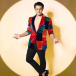 Neil Bhatt Instagram - Whole spectrum of LOVE ❤️ Wearing- @_umangmehta Shot by- @a.rrajaniphotographer #aishwaryasharma #neilbhatt #neilkiaish #colours #love #vibrant