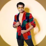 Neil Bhatt Instagram - Whole spectrum of LOVE ❤️ Wearing- @_umangmehta Shot by- @a.rrajaniphotographer #aishwaryasharma #neilbhatt #neilkiaish #colours #love #vibrant