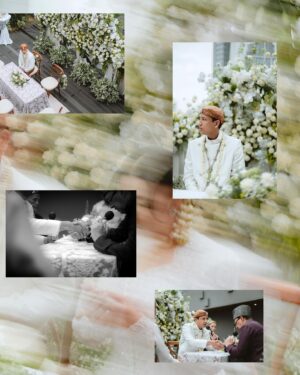 Nessie Judge Instagram - Akad Ceremony of Nessie & Andryan. 
-
Photo & Video — @byputrida 
Exclusive Media Partner — @thebridestory 
Wedding Planner — @pure.organizer
MUA @vinnagracia @vgmakeupstudio
Bride’s Attire — @wirantikurniabride
Groom’s Attire — @beskapan
Shoes — @jimmychoo 
Ring — @tiffanyandco 
Decoration — @tuesdayproject
Live cam — @viding.co 
Invitation — @invitto.printery 
Venue — @alilascbd