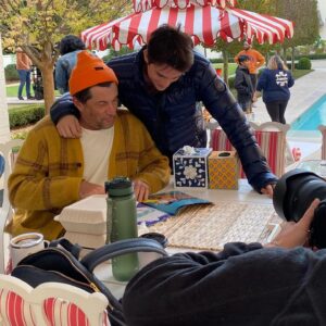 Nicholas Galitzine Instagram - Some BTS from The Idea of You with my mates