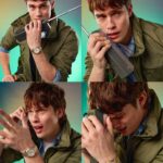 Nicholas Galitzine Instagram - Thanks to @melzy917 for letting me play dress up and to @annehathaway for letting me talk about what formation Arsenal should play @interviewmag o