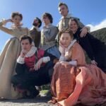 Nicholas Galitzine Instagram - Mary & George is out in the US today so here’s some photos of me and my mates saying silly things in silly costumes @starz