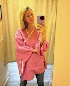 Nicky Hilton Instagram - Just a reminder that mammograming your boobs is more important than instagramming them. Book that appointment ladies! 🩷