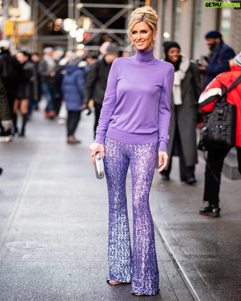 Nicky Hilton Instagram - Post-blizzard winter pastels for @michaelkors 💜 📸: @despi_naka