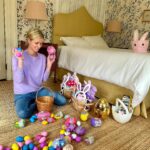 Nicky Hilton Instagram – Easter essentials 🐇🪺🐣💜🍬