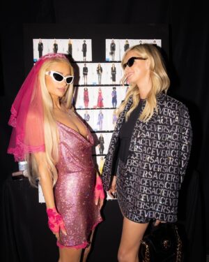 Nicky Hilton Instagram - Happy Birthday to my sister, my partner in crime through adventures, most epic moments and now navigating motherhood together. You’re not just a sister- you are my best friend, an iconic presence in my life. Here’s to many more memories and milestones with you! 👯‍♀️⛓️💖 Love you @parishilton!