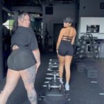 Nicole Faulkner Instagram - Glute Day w/ my trainer @jaelynfit 🍑 💪🏼 I’m not gonna lie, this is the fattest my booty ever been and ima keep posting it cuz genetically I am not gifted in that department! This is home grown baby! 😂 Please comment what other workouts you wanna see!! My trainer is taking new clients for the rest of the year at our gym in North Hollywood. If you wanna grow your booty too hit her up and tell her I sent you! 😉 Also shout out to @alaninutrition for being the best preworkout, energy with no jitters! 😅 @mackfittraininggym 🖤 #gluteworkout #glutes #fitnessmotivation #fitnessjourney #glutegains