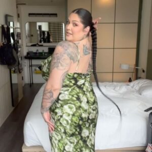 Nicole Faulkner Instagram - @fashionnovacurve 🌱 #grwmoutfit 
#plussize #plussizefashion #plussizeweddingdress #plussizeoutfit