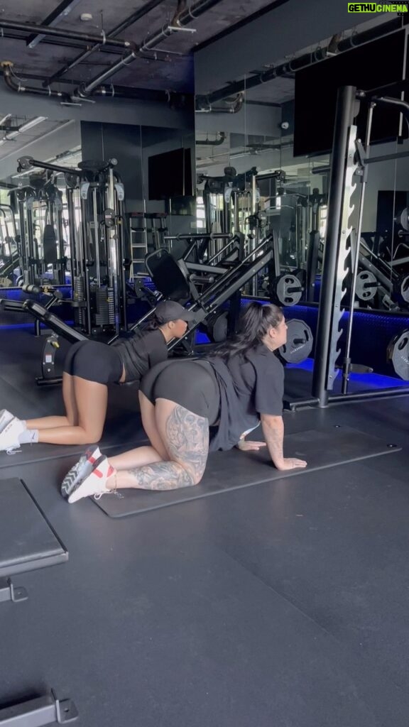 Nicole Faulkner Instagram - **Glute Day warmup**Comment 🐈 or a 🐮 emoji if you want the glute day workout that murdered me thanks to @jaelynfit