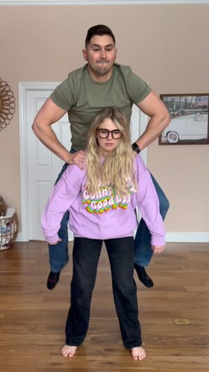 Nicole Franzel Instagram - I’m not sure what I’ll do when it says positive (after 2 years of negatives), but I can’t wait to find out. 😊 It’s all God’s timing not mine. 🙏🏼

Ps we’ve watched migration 100 plus times already with Arrow. He loves it ☺️