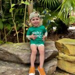 Nicole Franzel Instagram - every angle of our little lucky charm 🌈🍦🍀 ps whole fit from @frannyandthefox