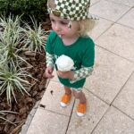 Nicole Franzel Instagram - every angle of our little lucky charm 🌈🍦🍀 ps whole fit from @frannyandthefox