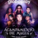 Nicole Orsini Instagram - E esse pôster, ein? 😍🔮 Berê e seus amigos feiticeiros passando pra lembrar que #AcampamentoDeMagia chega sexta-feira no @globoplay 👀💜