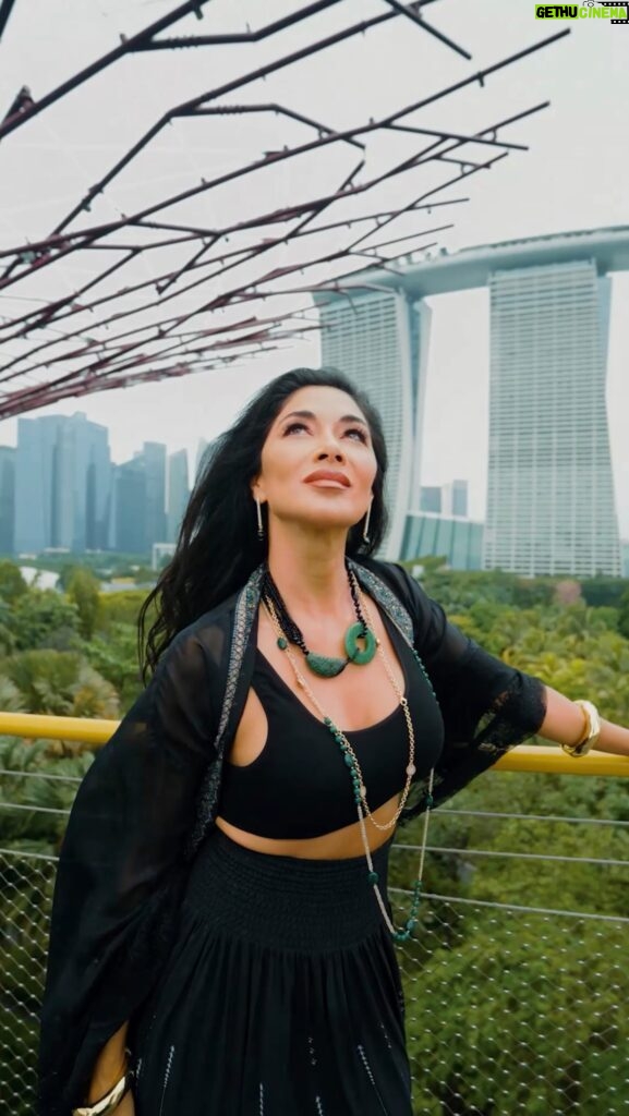 Nicole Scherzinger Instagram - I’ve had the best trip with @visit_singapore and these are some of my favorite locations that you gotta check out! 📍 Gardens by the Bay 📍 Haw Par Villa 📍 Sentosa Sensoryscape #AD #PassionMadeSingapore #VisitSingapore #MadeInSingapore
