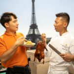 Nigel Ng Instagram - Uncle Roger make Peking Duck on YouTube @chefleesamuel @shangrilaparis