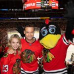 Nikki Roumel Instagram - Huge thanks to the @nhlblackhawks for hosting the Cast & Crew of “You Don’t Belong Here”! What an awesome experience.