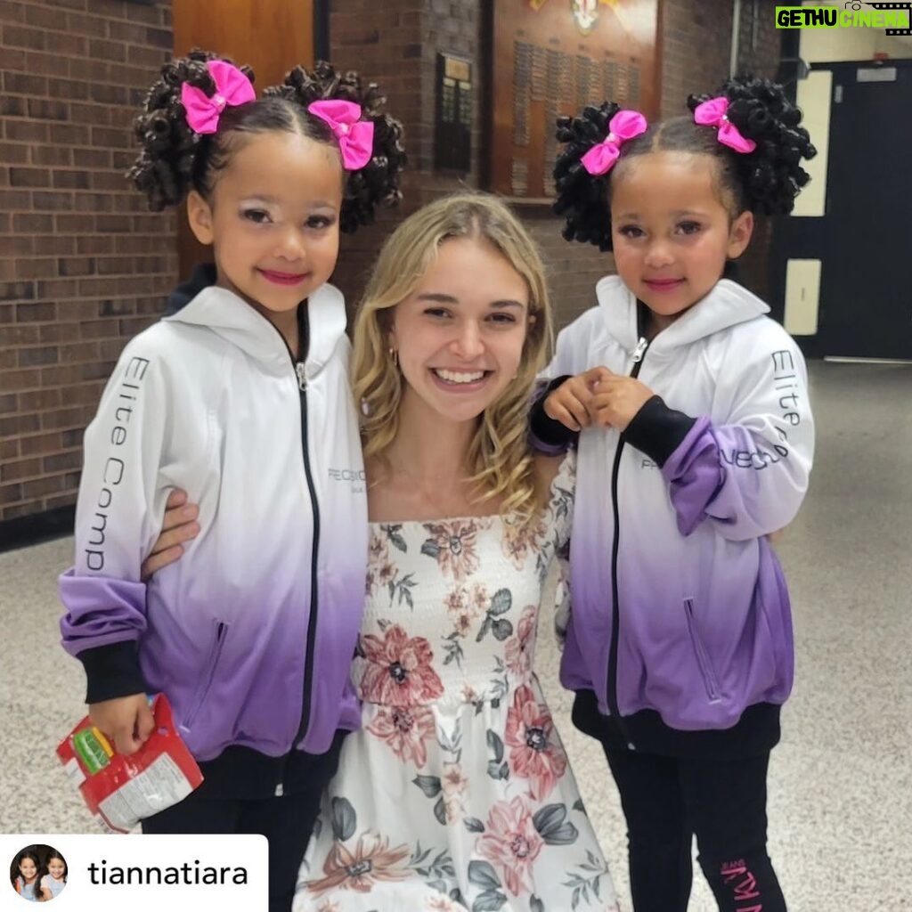 Nikki Roumel Instagram - Beyond grateful to reunite with my second family and made a new friend 💛. Repost from: @tiannatiara Reunited and it feels so good. We are so humbled to have had you come to watch us dance today. @nikkiroumel you are so special to us and we can't wait to see you again. ❤️ #blessed #family #tvfamily #Netflix #gngbts #gng #dance