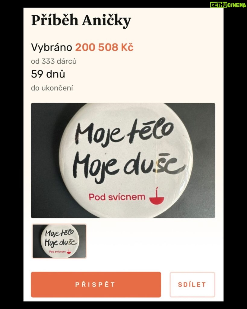 Nikol Štíbrová Instagram - Příběh Aničky v posledních dnech zasáhl nás všechny. Iniciativa @pod.svicnem spustila sbírku, která by mohla v malé míře pomoci nabídnout Aničce novou šanci v životě. Budu moc ráda, pokud máte tu možnost, když zvážíte příspěvek. Odkaz najdete u mě v biu. Podobné případy nám bohužel ukazují, jak hluboký systémový problém máme. Malou nadějí nám může být, že se snad věci dávají do pohybu.