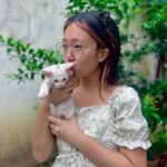 Nina Lu Instagram - me and my itty bitty twin :3