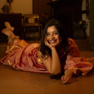 Niranjana Anoop Instagram - Thamburatti Feelings ♥️

  Favourites
@pournami_mukesh_photography 
@femy_antony__ 

@arya.badai  Thankyou for this beautiful saree @kanchivaram.in 😘