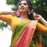 Niranjana Anoop Instagram - Inge… Ange… ♥️Love this ♥️ Photographer fav @pranavraaaj 📸 HMUA fav @femy_antony__ 💄 @sharath_8686 @pureallure.in precious pieces 💎