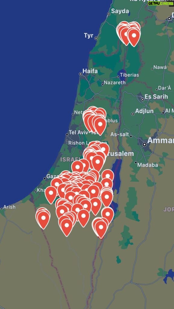 Noa Tishby Instagram - 🚨LIVE from Israel: sirens are going off throughout the country as Iranian attack drones and missiles are intercepted. Israeli news is already reporting about one casualty: a seven-year-old girl from an Arab-Bedouin village that was severely wounded in this Iranian attack.